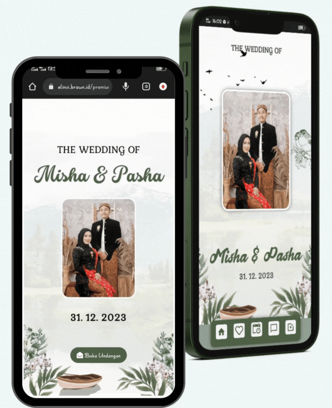 Undangan Digital Tema Eksklusif