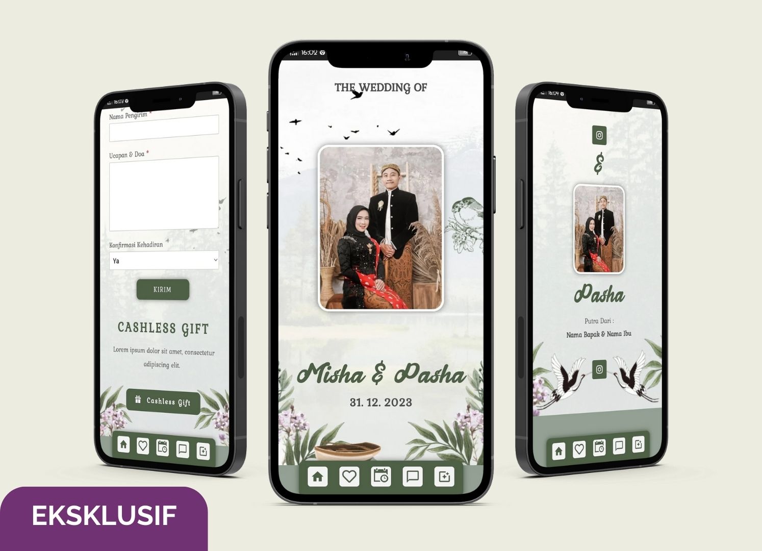 Katalog Undangan Digital Premium